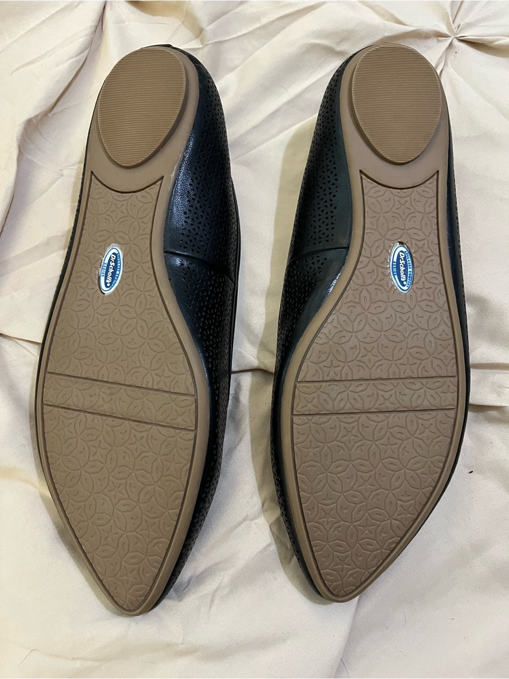 Dr Scholl's black textured flats Sz 11. NWOT - Picture 4 of 7